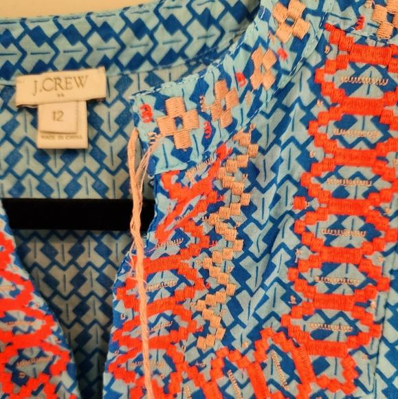 J. Crew Factory Boho Top - Picture 5 of 6